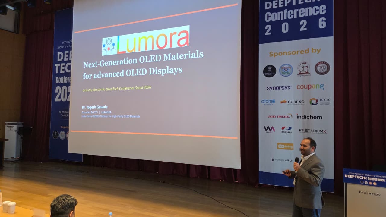 LUMORA presentation on Next-Generation OLED Materials
